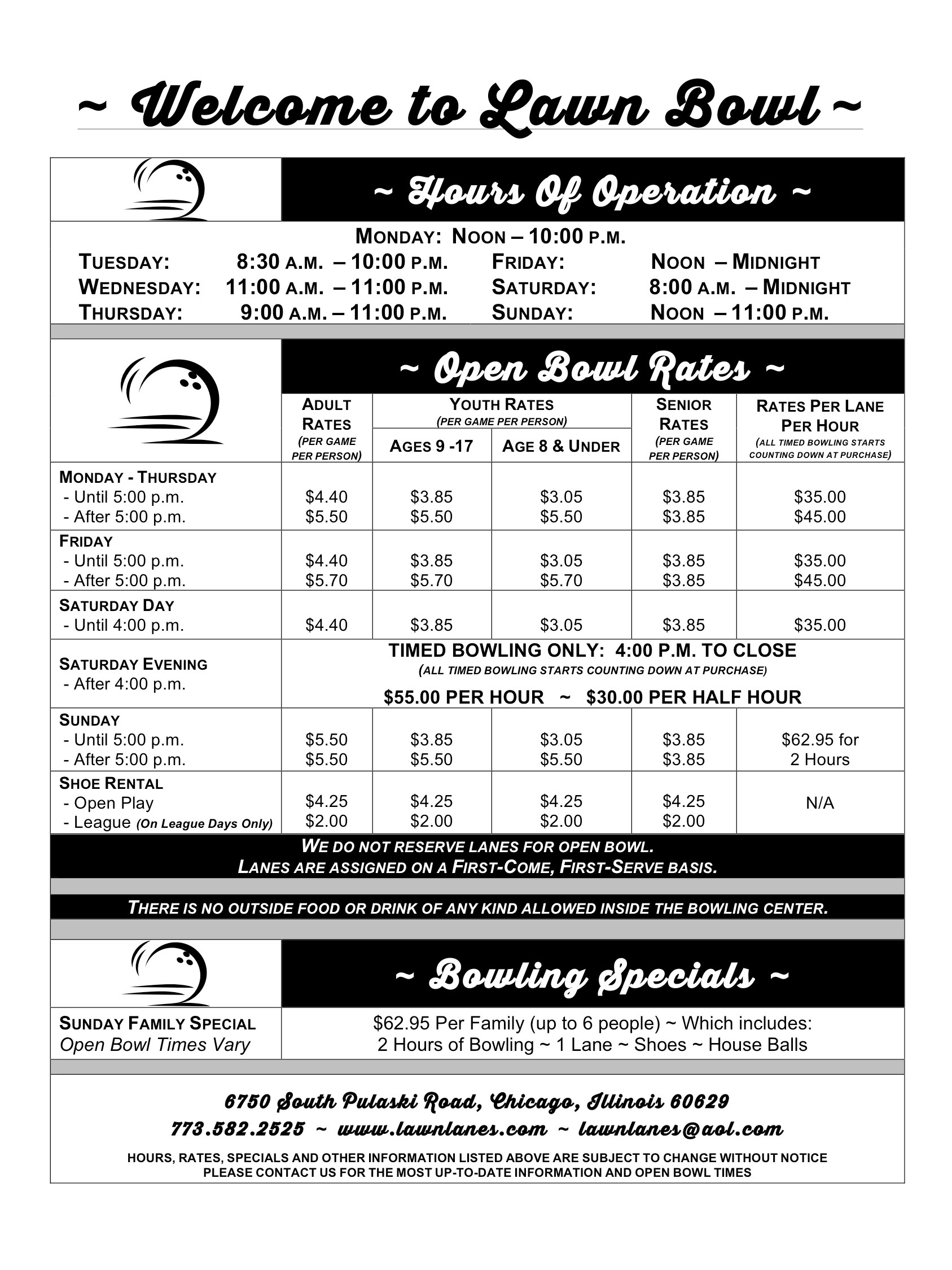 Rates